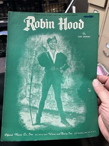 B 1955 TV Thema DIE ABENTEUER VON ROBIN HOOD Noten - Bild 1 von 2