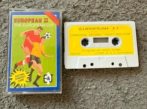 European Cup 2 Commodore 64 Spiel getestet sehr guter Zustand - Bild 1 von 3