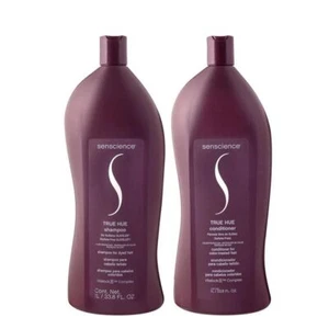True Hue Hair Color Treatment Shampoo Conditioner Kit 2x 1L Senscience - Picture 1 of 1