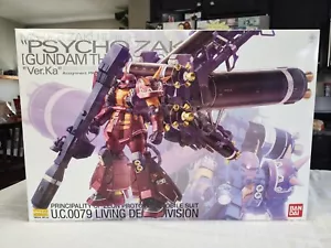 Bandai 1/100 MG MS-06R Zaku II Gundam Thunderbolt Psycho Zaku Ver.Ka Model Kit - Picture 1 of 24