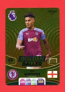 (B20.24) PREMIER 2024 Adrenalyn Panini-GOLDEN BALLER 2 - WATKINS -ASTON VILLA - Picture 1 of 2