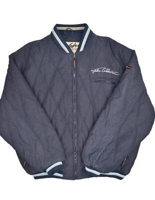 Chaqueta Fubu Para Hombre Colección 2XL Acolchada Bombardero Azul Cremallera Completa Aislada Limitada Foto 1 de 4