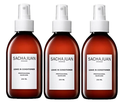 SachaJuan Leave In Conditioner 8.4Oz - Helps to Keep Hair & Scalp Healthy x 3 - Image 1 of 4