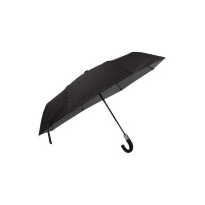 Parapluie pliant monogramme gris homme Hugo BOSS - Photo 1/3