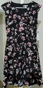 Women's London Style Collection Summer Sleeveless Dress Size 4P - Picture 1 of 5