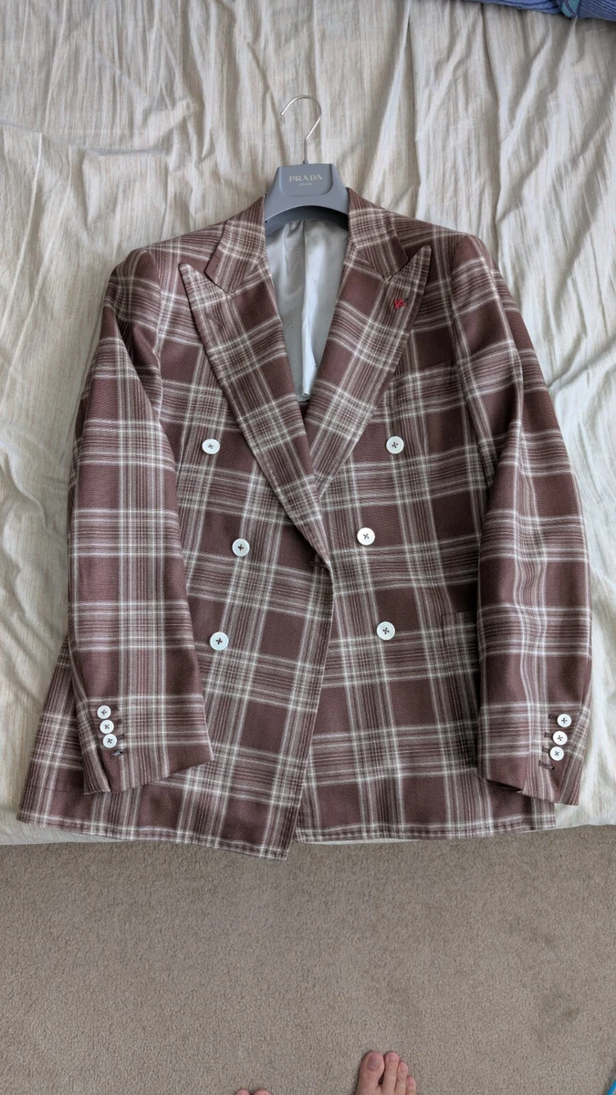 ジャケット・アウター 80s 90s USA linen double-breasted jacket Linen Double-Breasted Suits & Blazers for Men for sale | eBay