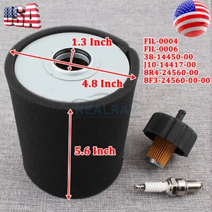 Air Filter for Yamaha G2 G8 G9 G11 4-Cycle Stroke Gas Golf Cart Club Car 1985-95 - Picture 1 of 10