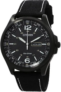 Citizen Classic Eco-Drive Black Dial Men's Watch x AW0115-03E 330 feet water - Picture 1 of 5