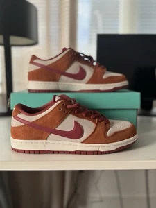 Nike SB Dunk Low Pro Dark Russet Cedar 2019 Größe 9,5 What The Oz Supreme - Bild 1 von 6