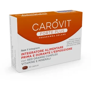 Carovit Forte Plus Integratore Alimentare a Base di Red Orange Complex, 30 Compr