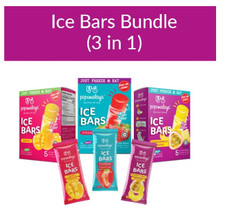 [fast_shop92]Pops Malaya Ice Cream Bars Bundle 3 in 1 Summer Season Freeze & Eat