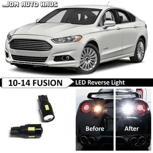 White High Power 921 Reverse Backup LED Lights Bulb Fits Ford Fusion 2010-2014 - Picture 1 of 12