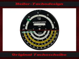 Tachoscheibe für Traktormeter VDO - Picture 1 of 1
