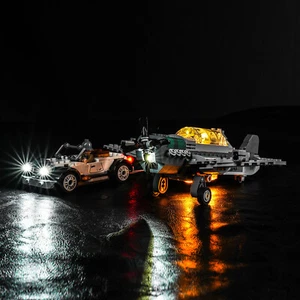 Kit de luz LED BrickBling para LEGO The Last Crusade Fighter Plane Chase 77012 Set - Imagen 1 de 10