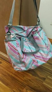 RYAN BABY BAG LESPORTSAC PINK MULTI COLOR TOTE BAG $168 RETAIL - Picture 1 of 7