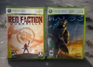 Halo 3 And Red Faction Guerrilla Xbox 360 Games Complete Tested - Picture 1 of 5