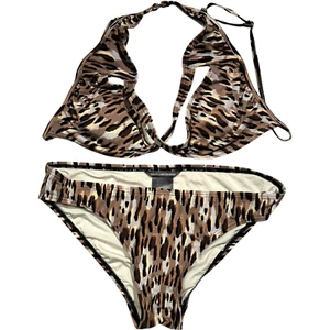 Vince Camuto Animal Print Bikini - 2-teiliger Badeanzug - Damen Größe M - sexy - Bild 1 von 4