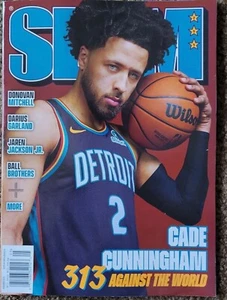CADE CUNNINGHAM Slam Magazine Detroit Pistons April 2025 NBA Playoffs - Picture 1 of 1
