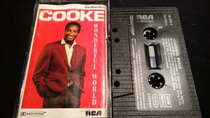 SAM COOKE Wonderful World *GERMAN MC TAPE*CLUB EDITION*NO BARCODE* - Foto 1 di 2