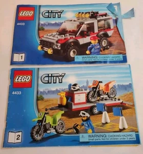 Lego City 4433 Original Authentic Instruction Books Manual ONLY - Picture 1 of 2