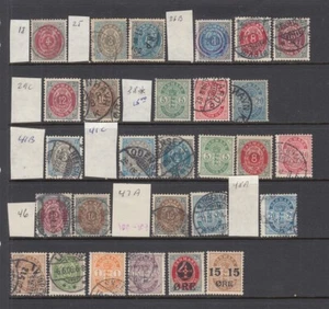 Denmark #18//56 Early Issues (USED) cv$140.00 - Picture 1 of 1