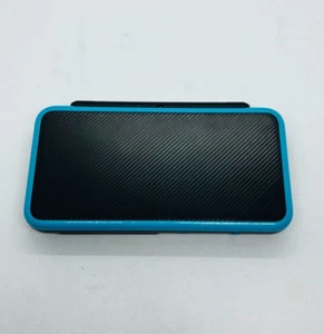 New Nintendo 2DS LL Black Turquoise Console Stylus Working Japanese ver Used - Picture 1 of 9