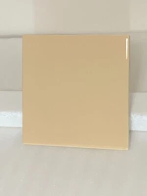 New AO AMERICAN OLEAN 6"  X  6" Ceramic  BRIGHT MAIZE #0024 GLOSS *8* pcs - Image 1 of 4