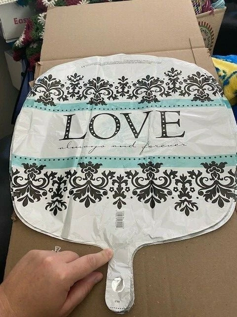 Love 17" Always & Forever Lámina Mylar Globo Boda Fiesta Aniversario ¡¡Nuevo!!! Foto 1 de 1