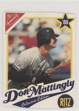 1989 Nabisco Ritz Crackers Don Mattingly Don Mattingly #1988