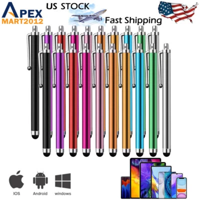 20pcs Capacitive Touch Screen Stylus Pen For IPad Air Mini iPhone Samsung Tablet - Image 1 of 4