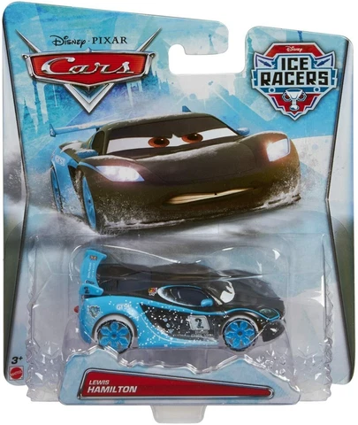 Disney/Pixar Cars Ice Racers 1:55 Scale Diecast Vehicle, Lewis Hamilton Mattel Cover