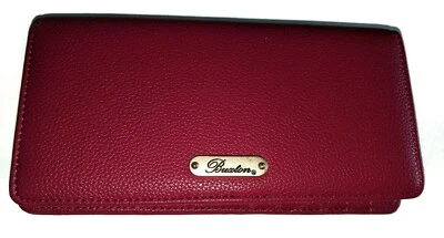 Carteira de pulso Buxton, vermelha - Imagem 1 de 4