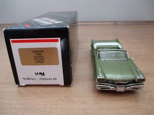Western Models WMS 70x; 1960 Dodge Polara convertible; met. green; 1:43, MB. - Picture 1 of 14