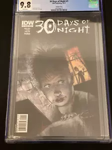 30 Days Of Night #1 2011 Variant Cover B CGC 9.8 Newly Graded! - Picture 1 of 2