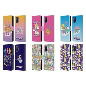 OFFICIAL CARE BEARS 40TH ANNIVERSARY LEATHER BOOK WALLET CASE FOR OPPO PHONES