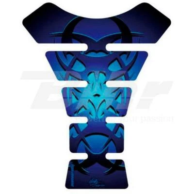 789018 Paraserbatoio Adesivo 3D Tribal Blu per Tutte le Moto Foto 1 de 3