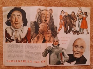 THE WIZARD OF OZ 1940 Judy GARLAND Marika ROKK Cover Lupe VELEZ OBERON CARROLL - Picture 1 of 12
