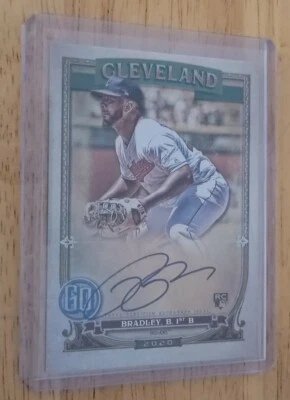 Bobby Bradley 2020 Topps Gypsy Queen Auto RC Cleveland Indians - Image 1 of 2