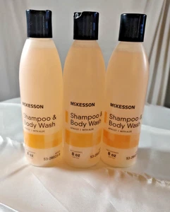 Lotto di 3 shampoo McKesson e profumo di albicocca lavaggio corpo con aloe - 8 once 53-28023-8 - Foto 1 di 13