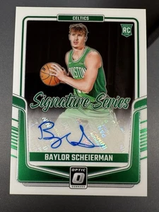 2024-25 Panini Donruss Optic Signature Series Baylor Scheierman Auto SS-BAY - Picture 1 of 2