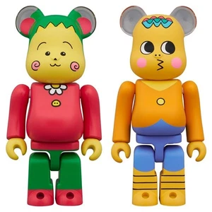 BE@RBRICK Coji-Coji & Jiroh 2PCS SET "Coji-Coji" Height 70mm Unopened New in Box - Picture 1 of 9