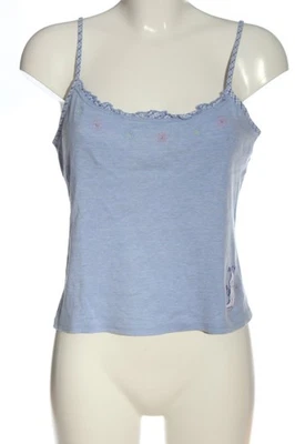 DEBENHAMS Spaghettiträger Top Damen Top Gr. DE 42 blau Casual-Look - Bild 1 von 4