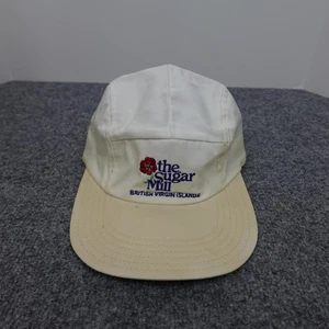 Vintage Sugar Mill Hat Cap Strap Back Embroidered Mens Medium Large 90s - Picture 1 of 18