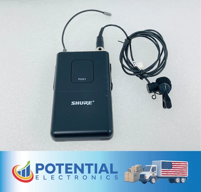 USED - Shure PGX1 Wireless Bodypack Transmitter H6 524 - 542 MHz W/ Free Shipp - Image 1 of 4