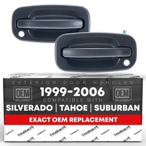 Exterior Door Handle, Left & Right for Chevrolet Silverado; GMC Sierra - Picture 1 of 5