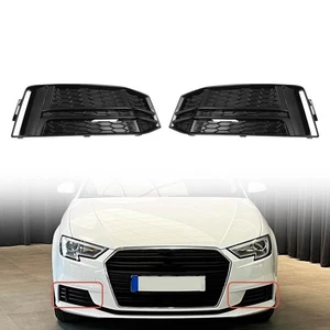 PAAR Für Audi A4 B9 S-Line S4 16-18 Frontstoßstange unterer Kühlergrill Abdeckun - Bild 1 von 13