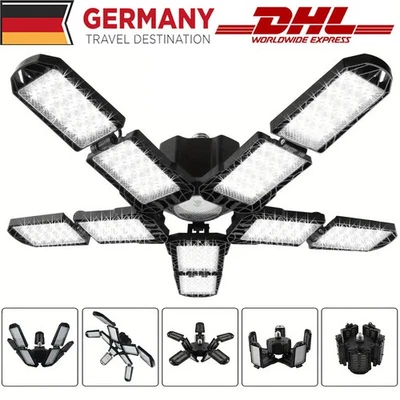 LED Garagenlicht 150W Verformbar Garagenlampe Werkstatt Deckenleuchte Licht E27 - Bild 1 von 4