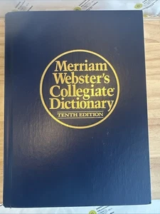 Merriam Webster’s Collegiate Dictionary Tenth Edition Hardcover - Picture 1 of 7