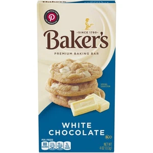 Baker's, Premium Weiße Schokolade Backriegel (4 Unzen Box) - Bild 1 von 5