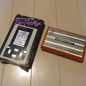 Game & Watch Donkey Kong & Paku Paku Man Set